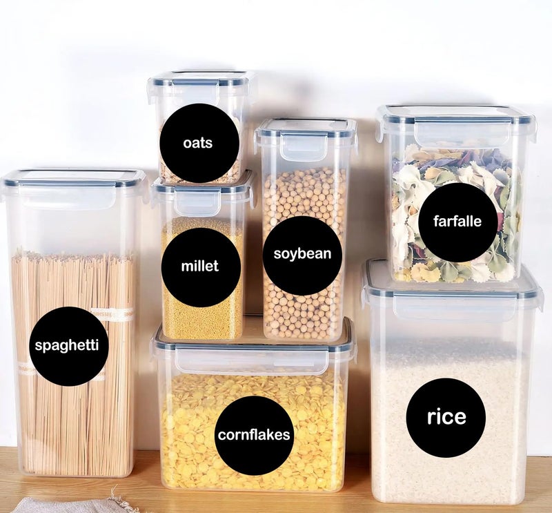 SMARSTICKER Chalkboard Labels Sticker 2.5 inch Round Erasable Reusable Blackboard Mason Jar Lid Canning Label for Decorating Mason Jars, Pantry, Home and Office & Craft DIY 90 pcs - Image 4